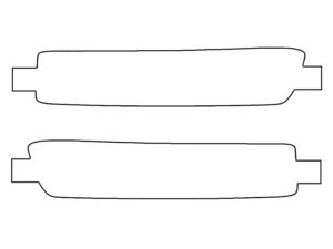 2021-2025 Nissan Rogue, All, Rear Marker Cover Film