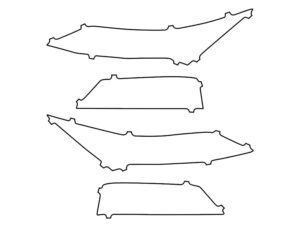 2021-2025 Nissan Rogue, All, Headlight Cover Film