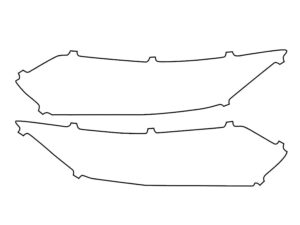 2020-2022 Nissan Rogue, Sport, Headlight Cover Film