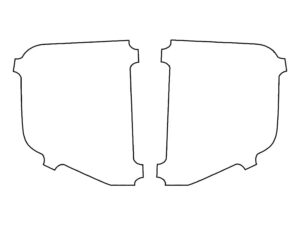 2020-2025 Nissan Titan, XD, Reverse Light Cover Film