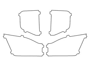 2020-2025 Nissan Titan, XD, Tail Light Cover Film