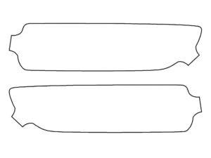 2020-2025 Nissan Titan, XD LED, Fog Light Cover Film