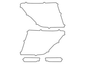 2020-2025 Nissan Titan, XD LED, Headlight Cover Film