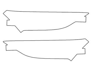 2020-2025 Porsche 718, Cayman GT4, Side Marker Cover Film