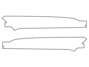 2020-2024 Porsche 911, Carrera, Side Marker Cover Film