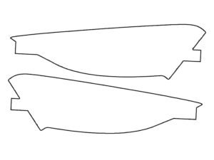 2018-2024 Porsche 911, GT3 RS, Side Marker Cover Film