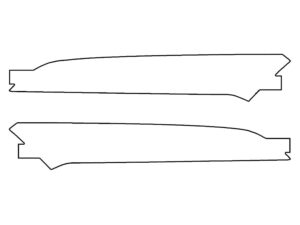 2021-2024 Porsche 911, Turbo, Side Marker Cover Film