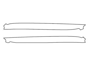 2019-2023 Porsche Cayenne, All, Rear Marker Cover Film