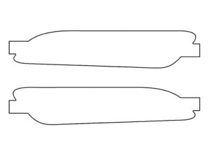 2019-2023 Porsche Cayenne, All, Side Marker Cover Film