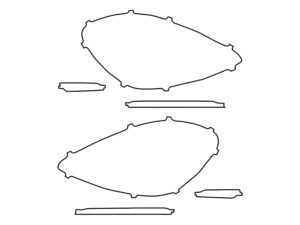 2019-2023 Porsche Cayenne, All, Headlight Cover Film