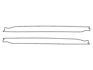 2020-2023 Porsche Cayenne, Coupe, Rear Marker Cover Film