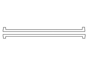 2020-2023 Porsche Cayenne, Coupe Turbo, Fog Light Cover Film