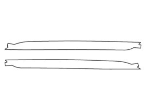 2020-2023 Porsche Cayenne, Coupe Turbo, Rear Marker Cover Film