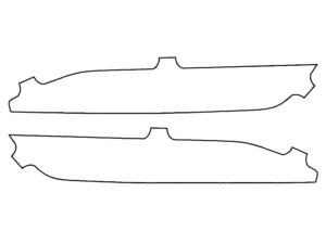 2019-2021 Porsche Macan, All, Daytime Running Light Cover Film