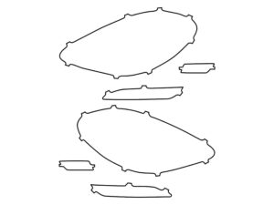 2019-2021 Porsche Macan, All, Headlight Cover Film