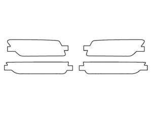 2022-2025 Porsche Macan, All, Side Marker Cover Film