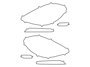 2022-2025 Porsche Macan, All, Headlight Cover Film