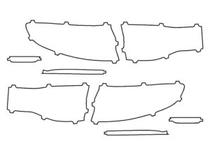 2022-2025 Porsche Macan, All, Tail Light Cover Film