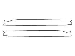 2017-2023 Porsche Panamera, All, Rear Marker Cover Film