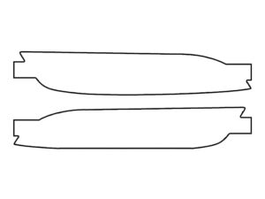 2017-2023 Porsche Panamera, All, Side Marker Cover Film