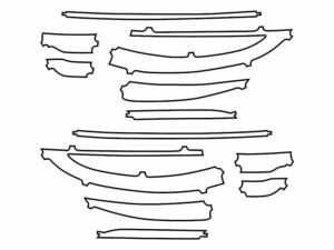 2017-2023 Porsche Panamera, All, Tail Light Cover Film