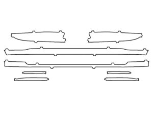 2020-2024 Porsche Taycan, All, Tail Light Cover Film