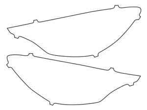 2016-2025 Scion iA, All, Headlight Cover Film