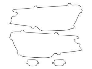 2019-2022 Subaru Ascent, All, Headlight Cover Film