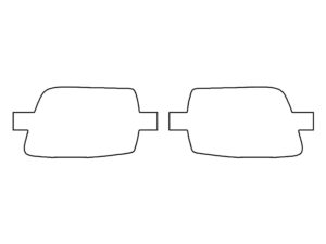 2023-2025 Subaru Ascent, All, Fog Light Cover Film