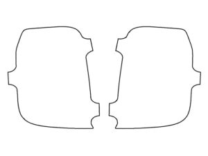 2023-2025 Subaru Ascent, All, Reverse Light Cover Film