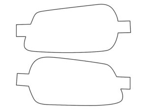 2017-2020 Subaru BRZ, All, Fog Light Cover Film