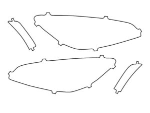 2022-2025 Subaru BRZ, All, Headlight Cover Film