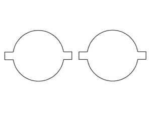 2024-2025 Subaru Crosstrek, All, Fog Light Cover Film