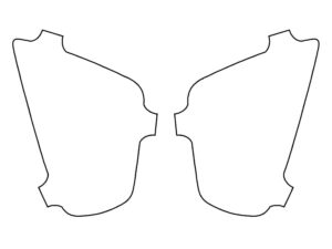 2024-2025 Subaru Crosstrek, All, Rear Marker Cover Film