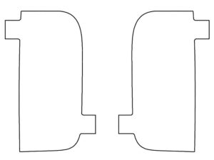 2019-2021 Subaru Forester, All, Fog Light Cover Film