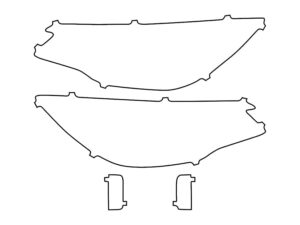 2019-2021 Subaru Forester, All, Headlight Cover Film