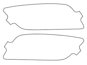 2022-2024 Subaru Forester, All, Rear Marker Cover Film