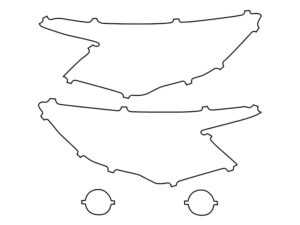 2022-2024 Subaru Forester, All, Headlight Cover Film