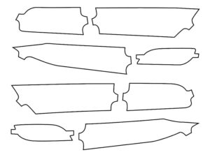 2017-2023 Subaru Impreza, Hatchback, Reverse Light Cover Film