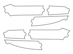 2017-2023 Subaru Impreza, Sedan, Reverse Light Cover Film