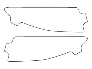 2020-2023 Subaru Legacy, All, Rear Marker Cover Film