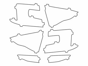 2020-2023 Subaru Legacy, All, Tail Light Cover Film