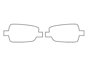 2024-2025 Subaru Legacy, All, Fog Light Cover Film