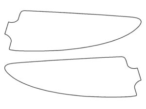 2024-2025 Subaru Legacy, All, Rear Marker Cover Film