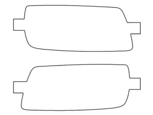 2023-2025 Subaru Outback, All, Rear Marker Cover Film
