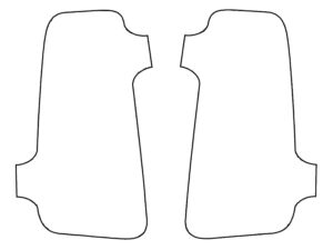 2020-2022 Subaru Outback, All, Rear Marker Cover Film