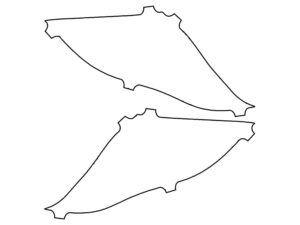 2020-2022 Subaru Outback, All, Front Reflector Delete Cover Film