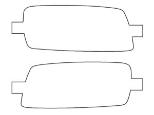 2022-2025 Subaru Outback, Wilderness, Rear Marker Cover Film