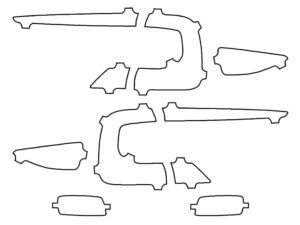 2022-2025 Subaru Outback, Wilderness, Tail Light Cover Film