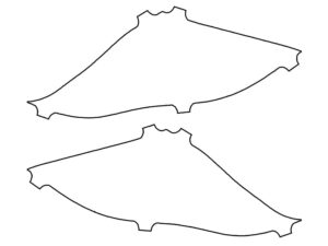 2022-2025 Subaru Outback, Wilderness, Front Reflector Delete Cover Film